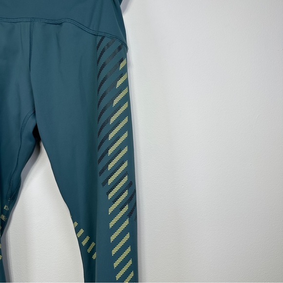 Nike Women’s Dri-FIT Running Leggings | Size S | Teal 7/8 Compression Tights - Picture 2 of 5